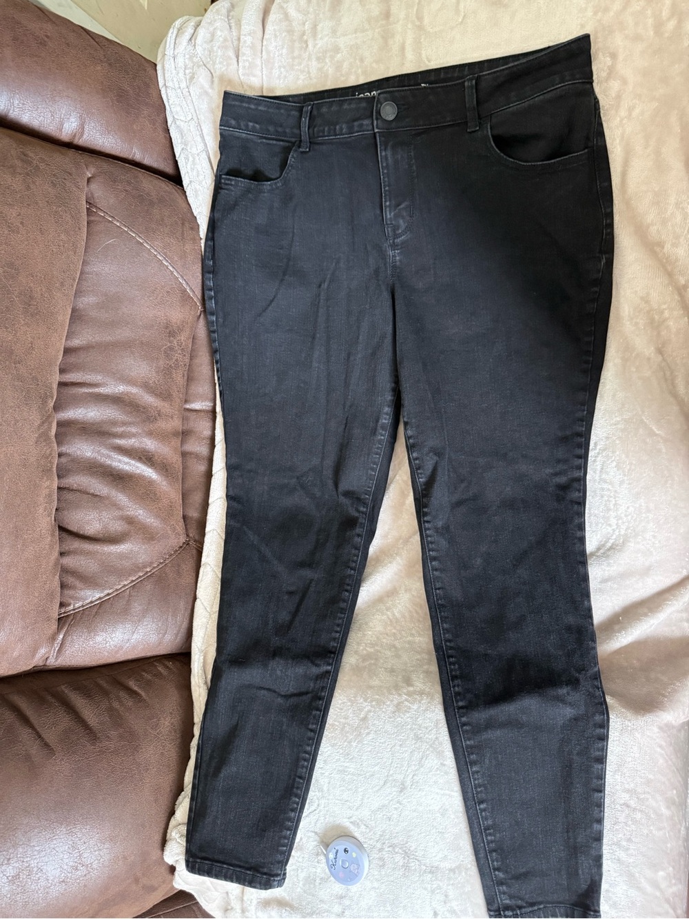 Maurices Black High-Rise Skinny Jeans